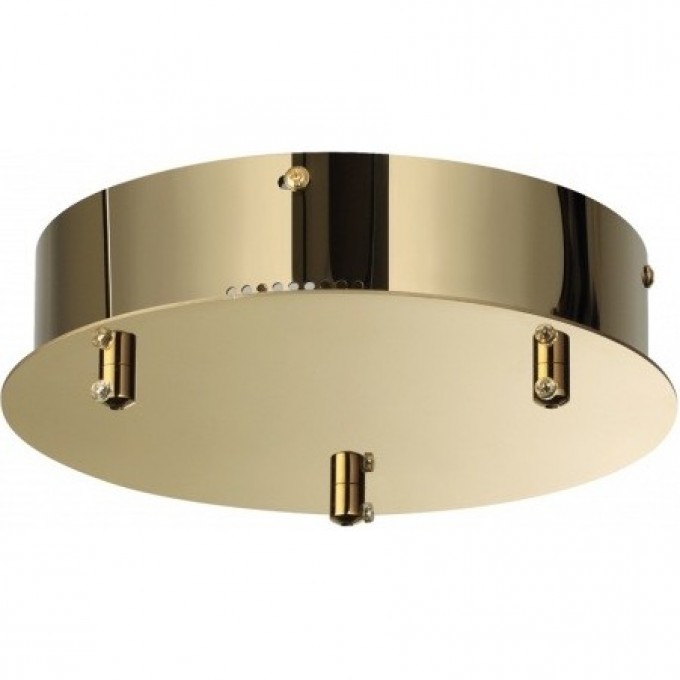 База ODEON LIGHT VERSION HALL ODL24 493 золото/металл для 3-х колец 5071/3R База ODEON LIGHT VERSION HALL ODL24 493 золото/металл для 3-х колец 5071/3R