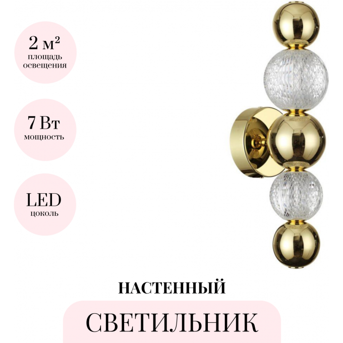 Бра ODEON LIGHT CRYSTAL 5008/7WL Бра ODEON LIGHT CRYSTAL 5008/7WL