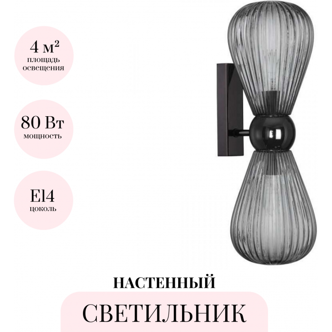 Бра ODEON LIGHT EXCLUSIVE ELICA 5417/2W Бра ODEON LIGHT EXCLUSIVE ELICA 5417/2W