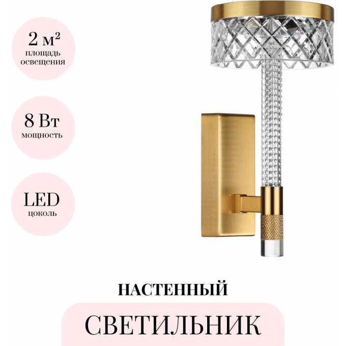 Бра ODEON LIGHT FIVRE 5032/8WL Бра ODEON LIGHT FIVRE 5032/8WL