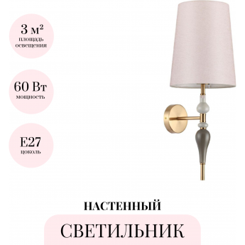 Бра ODEON LIGHT HOMI CLASSIC 5040/1W