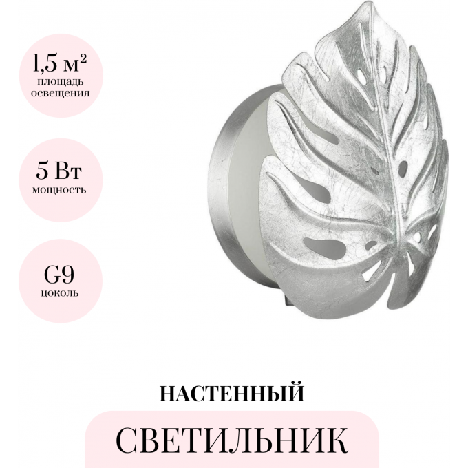 Бра ODEON LIGHT JUNGLE 4865/1W Бра ODEON LIGHT JUNGLE 4865/1W