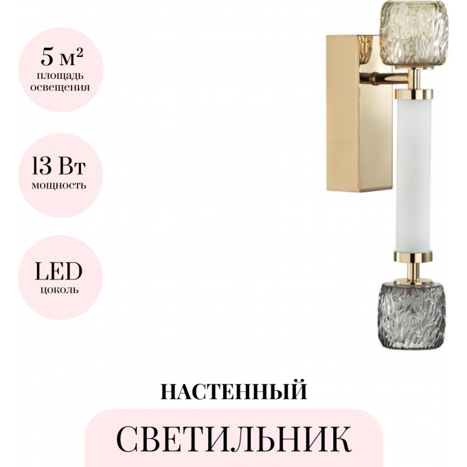 Бра ODEON LIGHT KLIFF 5426/13WL Бра ODEON LIGHT KLIFF 5426/13WL