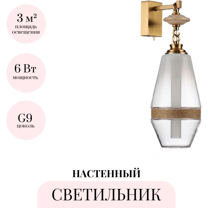 Бра ODEON LIGHT KREMA 5441/1W Бра ODEON LIGHT KREMA 5441/1W