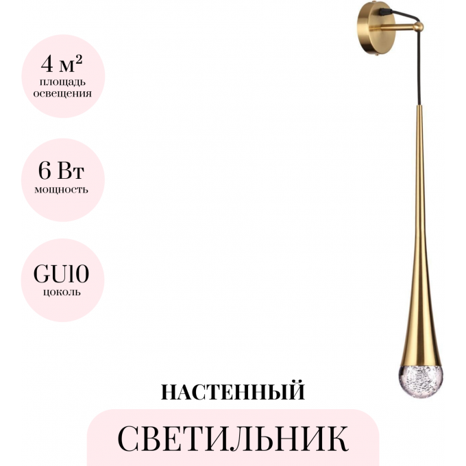 Бра ODEON LIGHT L-VISION GOTA 4285/1W Бра ODEON LIGHT L-VISION GOTA 4285/1W