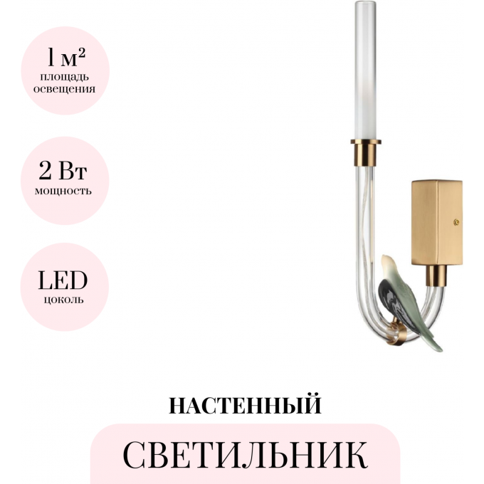 Бра ODEON LIGHT LARK 5431/2WL Бра ODEON LIGHT LARK 5431/2WL