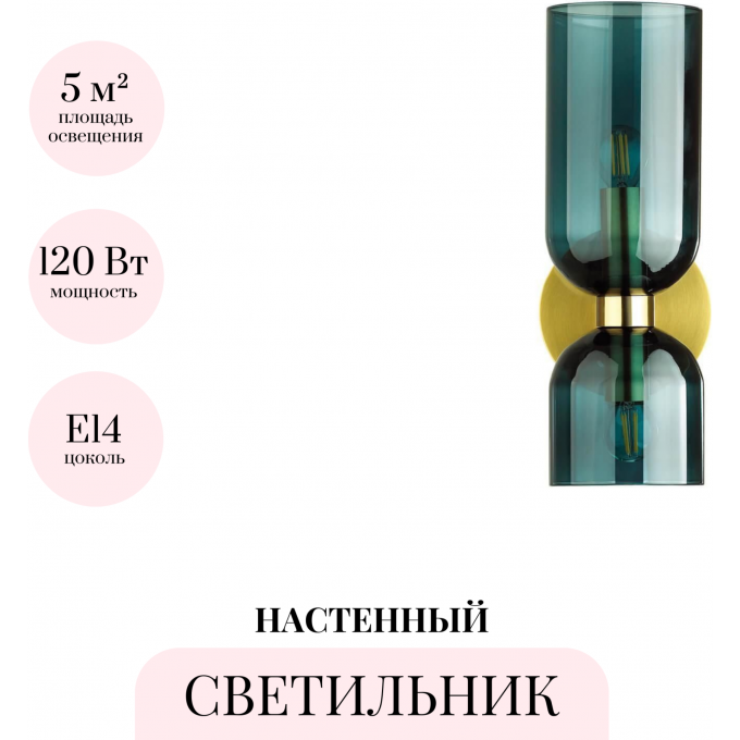 Бра ODEON LIGHT MIDCENT ORINOCO 4803/2W Бра ODEON LIGHT MIDCENT ORINOCO 4803/2W