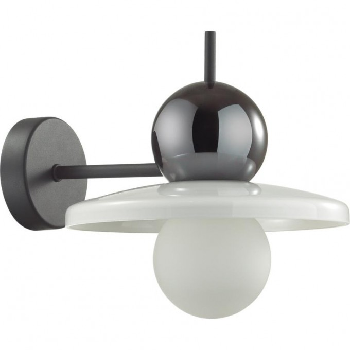 Бра ODEON LIGHT MODERN ODL23 295 HATTY черный 5014/1WD Бра ODEON LIGHT MODERN ODL23 295 HATTY черный 5014/1WD