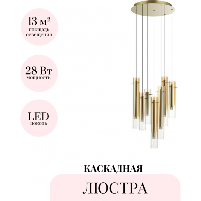 Каскадная люстра ODEON LIGHT SHINY 5061/32LB Каскадная люстра ODEON LIGHT SHINY 5061/32LB