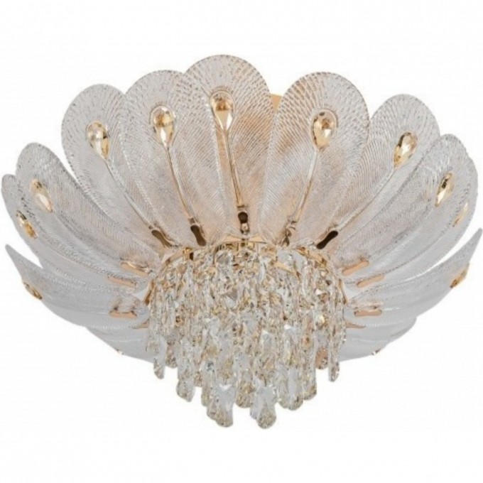 Люстра ODEON LIGHT PAROTI HALL ODL24 519 E14 7*40W металл хрусталь стекло, золото прозрачный янтарный 5048/7 Люстра ODEON LIGHT PAROTI HALL ODL24 519 E14 7*40W металл хрусталь стекло, золото прозрачный янтарный 5048/7