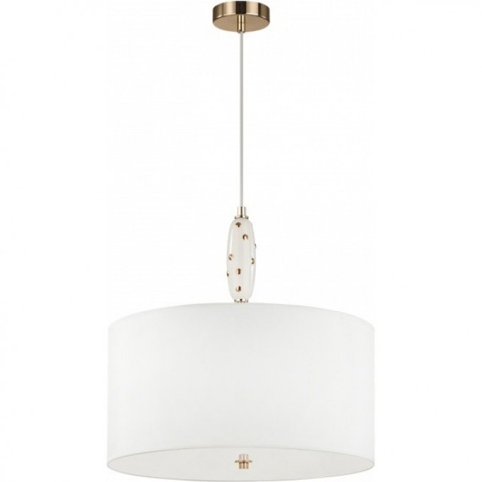 Люстра ODEON LIGHT POLLEN MODERN ODL_EX24 43 E14 5*40W металл керамика ткань, золотой молочный белый 5423/5 Люстра ODEON LIGHT POLLEN MODERN ODL_EX24 43 E14 5*40W металл керамика ткань, золотой молочный белый 5423/5