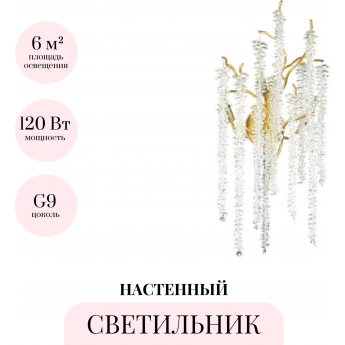 Настенный светильник ODEON LIGHT BANCHE 5005/3W
