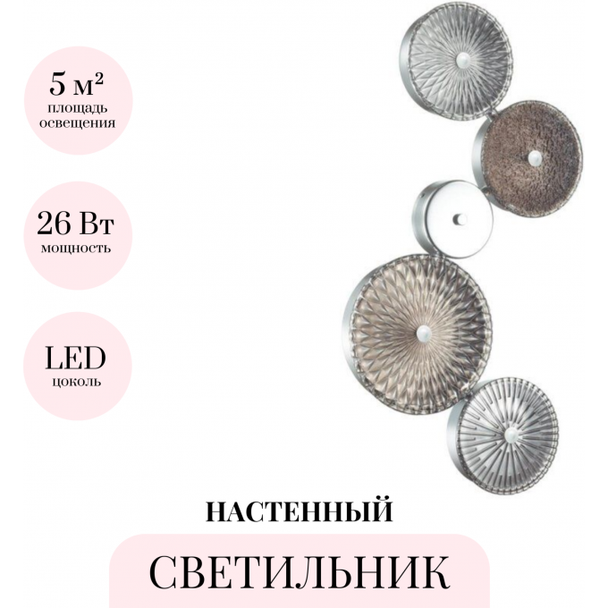 Настенный светильник ODEON LIGHT CARAMELLA 5416/26WL Настенный светильник ODEON LIGHT CARAMELLA 5416/26WL
