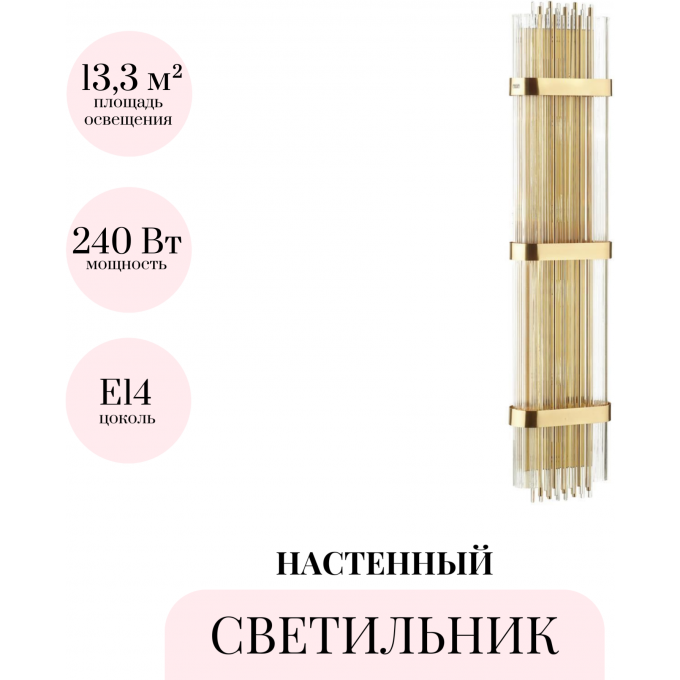 Настенный светильник ODEON LIGHT HALL EMPIRE 4853/6W Настенный светильник ODEON LIGHT HALL EMPIRE 4853/6W