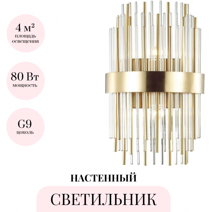 Настенный светильник ODEON LIGHT HALL IDA 4639/2W Настенный светильник ODEON LIGHT HALL IDA 4639/2W