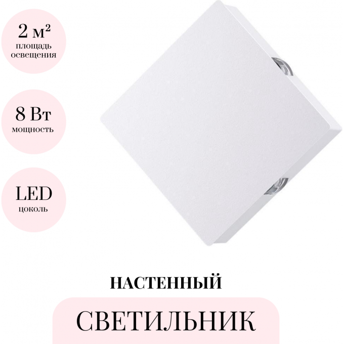 Настенный светильник ODEON LIGHT HIGHTECH VISTA 4258/8WL Настенный светильник ODEON LIGHT HIGHTECH VISTA 4258/8WL