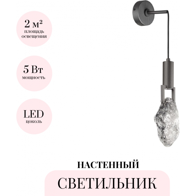 Настенный светильник ODEON LIGHT LIA 6695/5WL Настенный светильник ODEON LIGHT LIA 6695/5WL