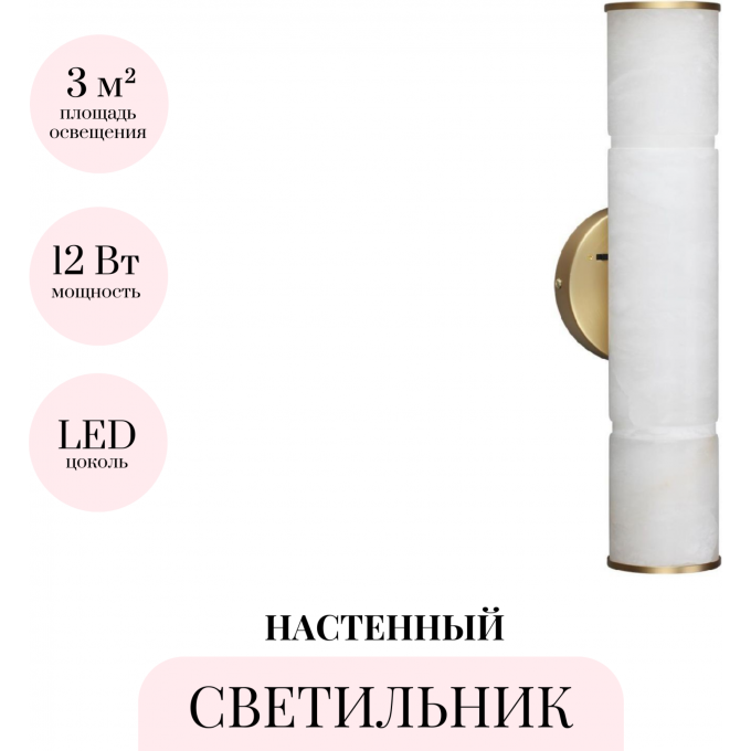 Настенный светильник ODEON LIGHT MARBELLA 6674/12WL Настенный светильник ODEON LIGHT MARBELLA 6674/12WL
