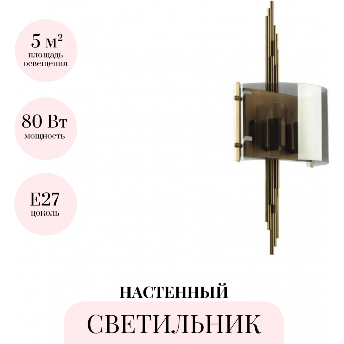 Настенный светильник ODEON LIGHT MARGARET 4895/2WA Настенный светильник ODEON LIGHT MARGARET 4895/2WA