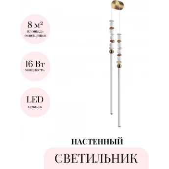 Настенный светильник ODEON LIGHT MONELLA 6640/16WL Настенный светильник ODEON LIGHT MONELLA 6640/16WL
