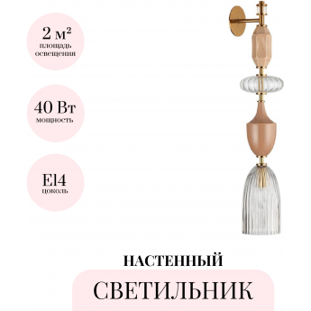 Настенный светильник ODEON LIGHT TERRA MODERN 5414/1W Настенный светильник ODEON LIGHT TERRA MODERN 5414/1W