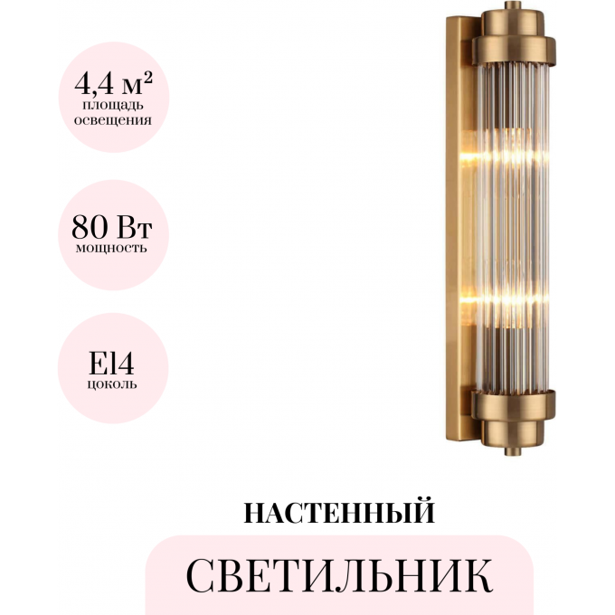 Настенный светильник ODEON LIGHT WALLI LORDI 4821/2W Настенный светильник ODEON LIGHT WALLI LORDI 4821/2W
