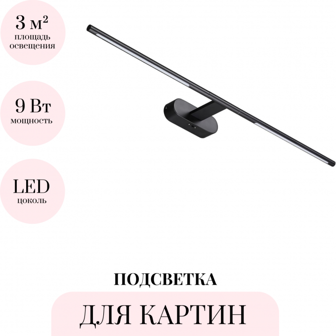 Подсветка для картин ODEON LIGHT ALEDO 6634/9WL Подсветка для картин ODEON LIGHT ALEDO 6634/9WL