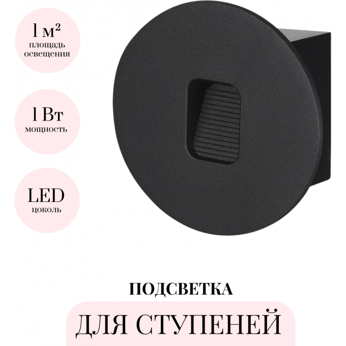 Подсветка для ступеней ODEON LIGHT VITTY 6651/1WL3 Подсветка для ступеней ODEON LIGHT VITTY 6651/1WL3