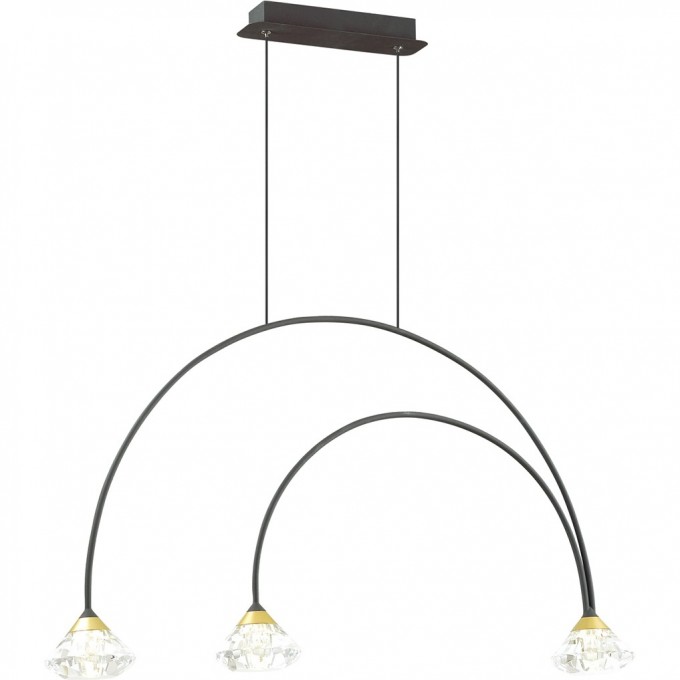 Подвесная люстра ODEON LIGHT ARCO 4100/3 Подвесная люстра ODEON LIGHT ARCO 4100/3