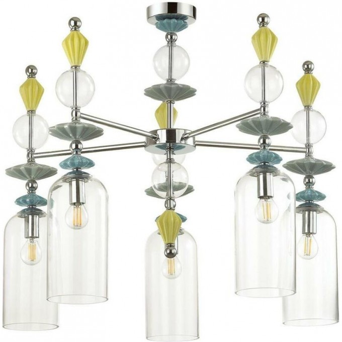 Подвесная люстра ODEON LIGHT BIZET 4893/5C Подвесная люстра ODEON LIGHT BIZET 4893/5C