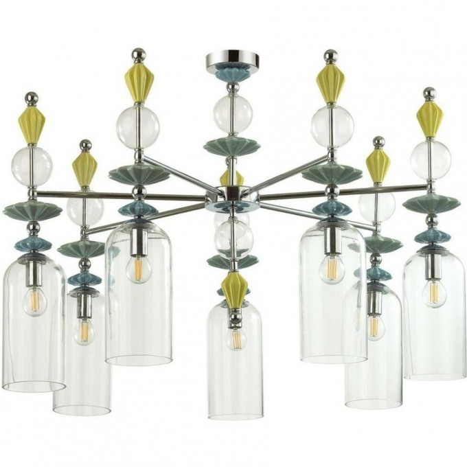 Подвесная люстра ODEON LIGHT BIZET 4893/7C Подвесная люстра ODEON LIGHT BIZET 4893/7C