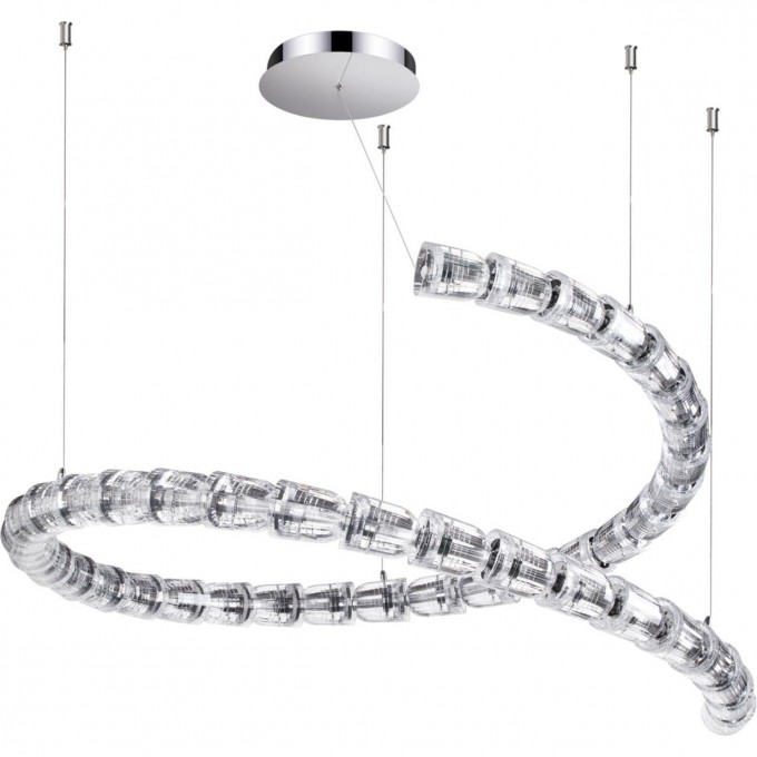 Подвесная люстра ODEON LIGHT L-VISION ODL23 423 4000K 3200Лм SERPA 5010/129L Подвесная люстра ODEON LIGHT L-VISION ODL23 423 4000K 3200Лм SERPA 5010/129L