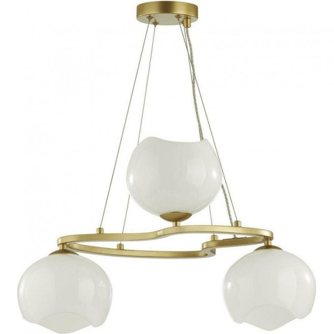 Подвесная люстра ODEON LIGHT WATERLILY 4873/3 Подвесная люстра ODEON LIGHT WATERLILY 4873/3
