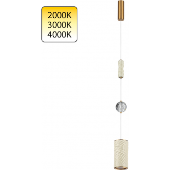 Подвесной светильник ODEON LIGHT RIVIERA 5450/18L