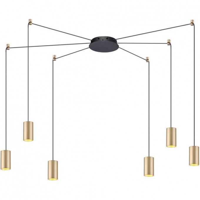 Подвесной светодиодный светильник ODEON LIGHT LUCAS 3898/6 Подвесной светодиодный светильник ODEON LIGHT LUCAS 3898/6