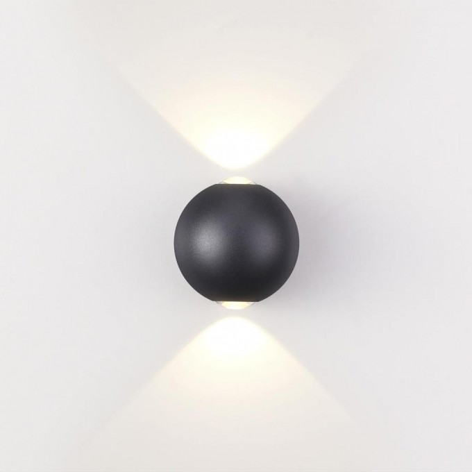 Уличный настенный светодиодный светильник ODEON LIGHT PALLA 3904/6WB Уличный настенный светодиодный светильник ODEON LIGHT PALLA 3904/6WB