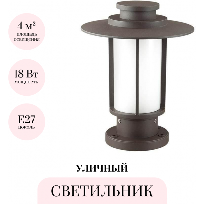 Уличный светильник ODEON LIGHT NATURE MITO 4047/1B Уличный светильник ODEON LIGHT NATURE MITO 4047/1B